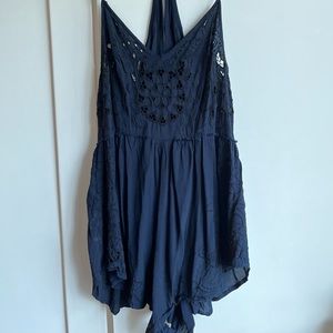 Free People Lace Romper